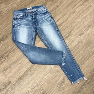 Moussy Light Blue Straight Jeans size 27